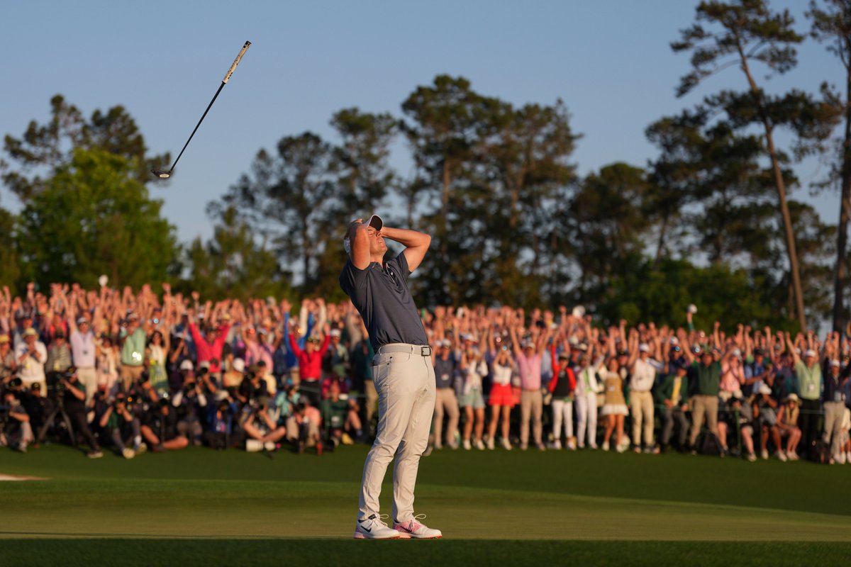 The history.
The crowd.
The moment.

Rory McIlroy: MASTERS WINNER