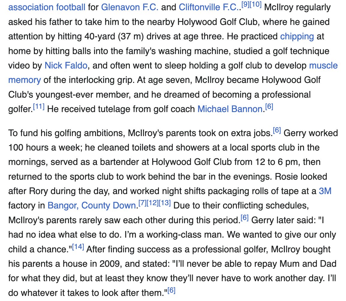 Not a golf guy, but this is a neat story