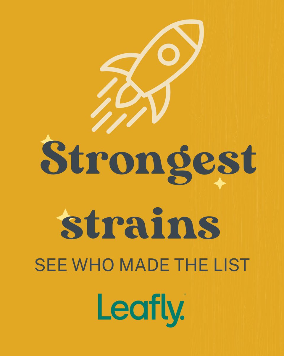 Looking to challenge your tolerance? Hit the link for the strongest popular strains that consistently bring the heat. Happy toking–but remember our sage advice: start low, go slow, and keep the munchies on deck! bit.ly/3GagPGs