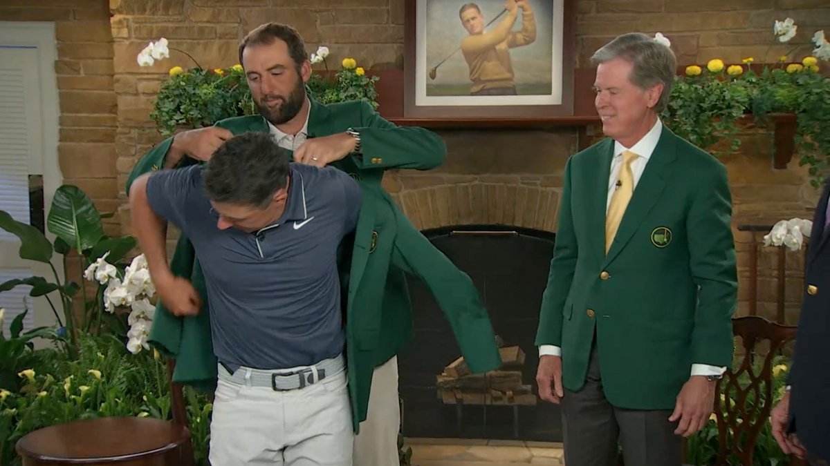Skratch's tweet image. Rory finally has his Green Jacket.