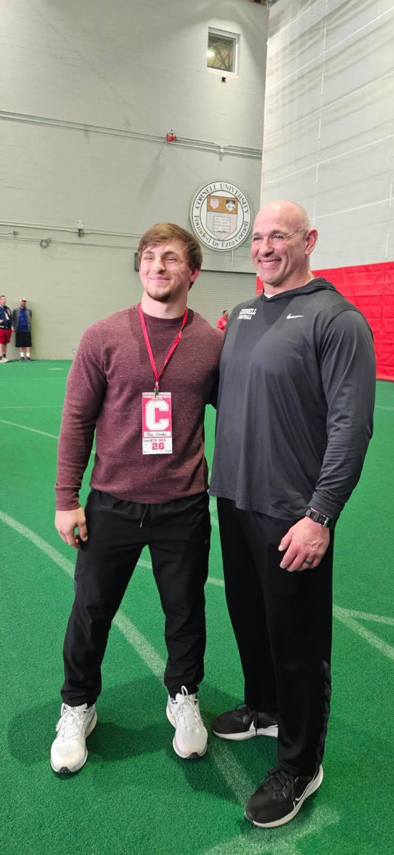 Niko Carestia (@carestianiko) on Twitter photo Had an amazing day at <a href="/BigRed_Football/">Cornell Football</a>
I’d like to thank <a href="/Coach_Hatcher20/">Mike Hatcher</a> and <a href="/TerryUrsin/">Terry Ursin</a> for the opportunity and hospitality. <a href="/farrmj/">mike farr</a> <a href="/DJKoulianos_/">DJK</a> <a href="/DBCoachJoey/">Joey Cannavacciuolo</a> <a href="/GavinBartholom6/">Gavin Bartholomew</a> Had an amazing day at <a href="/BigRed_Football/">Cornell Football</a>
I’d like to thank <a href="/Coach_Hatcher20/">Mike Hatcher</a> and <a href="/TerryUrsin/">Terry Ursin</a> for the opportunity and hospitality. <a href="/farrmj/">mike farr</a> <a href="/DJKoulianos_/">DJK</a> <a href="/DBCoachJoey/">Joey Cannavacciuolo</a> <a href="/GavinBartholom6/">Gavin Bartholomew</a>