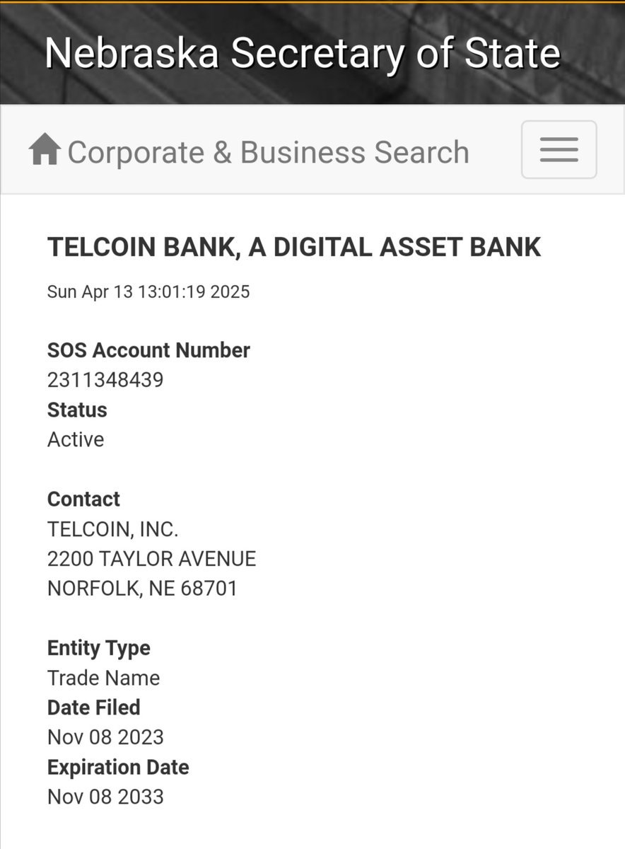 DON'T SLEEP 😴 ON TELCOIN BANK 🏛.  $TEL IS ABOUT TO EXPLODE ONCE BANK SERVICES AND MAINNET (CODE FREEZE 5 MAY) WILL BE RELEASED, MNO'S START VALIDATING TRANSACTIONS AND OFFERING FINANCIAL SERVICES TO MILIONS CUSTOMERS!