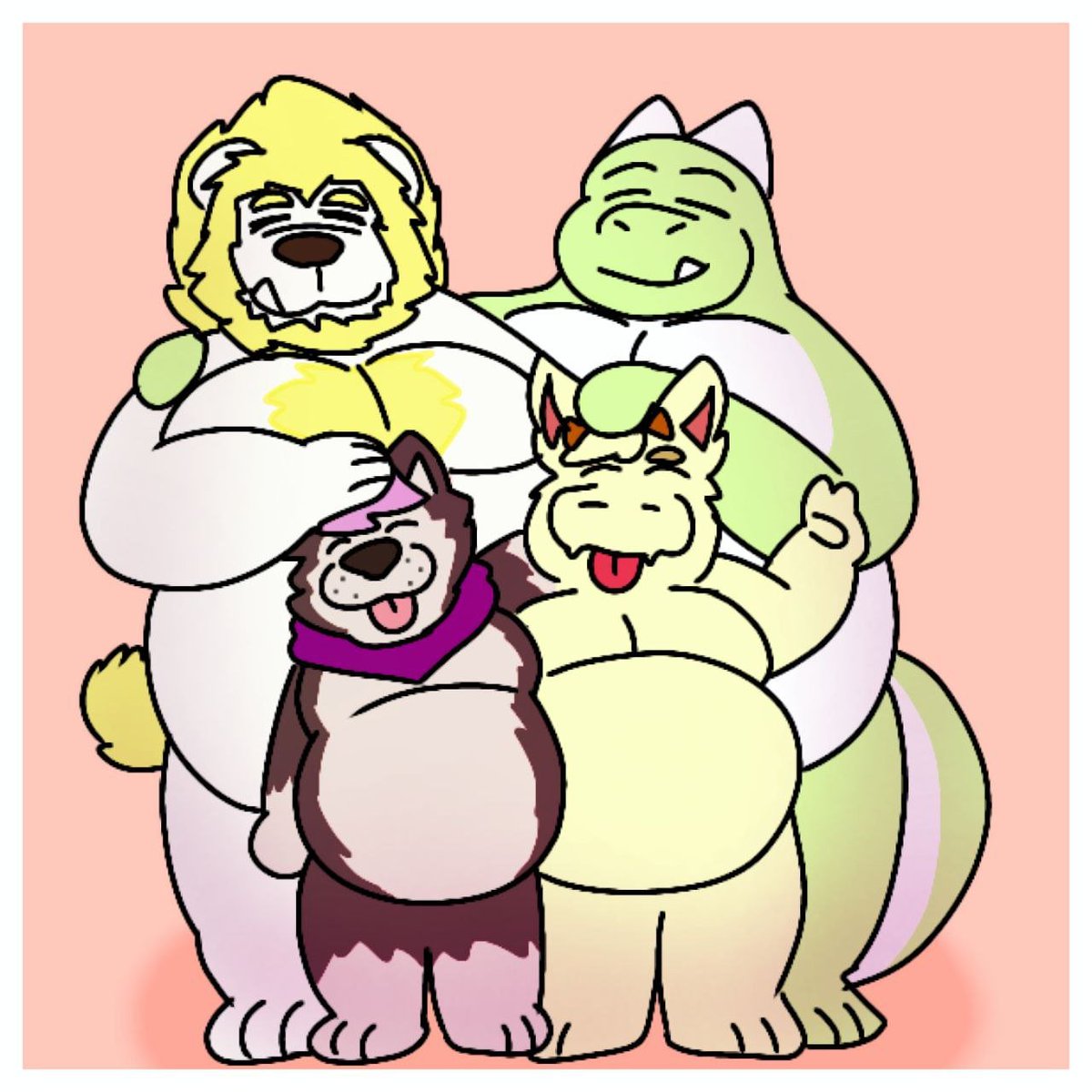 my family :3 <a href="/lianburr/">Lianburr</a> <a href="/SoyGeru/">Geru</a> and <a href="/i_am_Nanaki/">nanaki</a> nwn