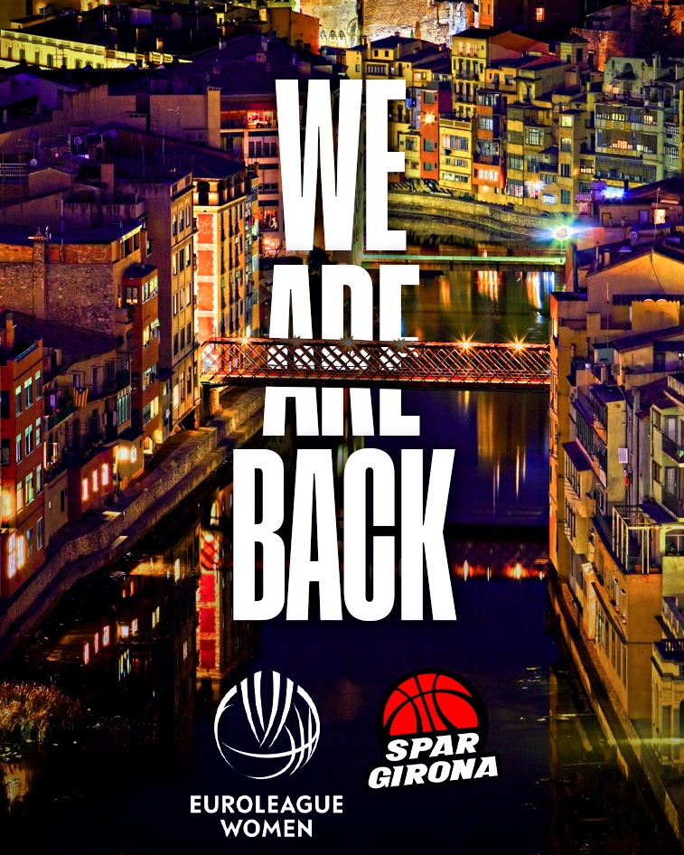 GIGANTESbasket's tweet photo. OFICIAL ✔️

El @unigirona se asegura la primera plaza de la #LFEndesa y regresará a la @EuroLeagueWomen la próxima temporada. https://t.co/wzEMxiR2in