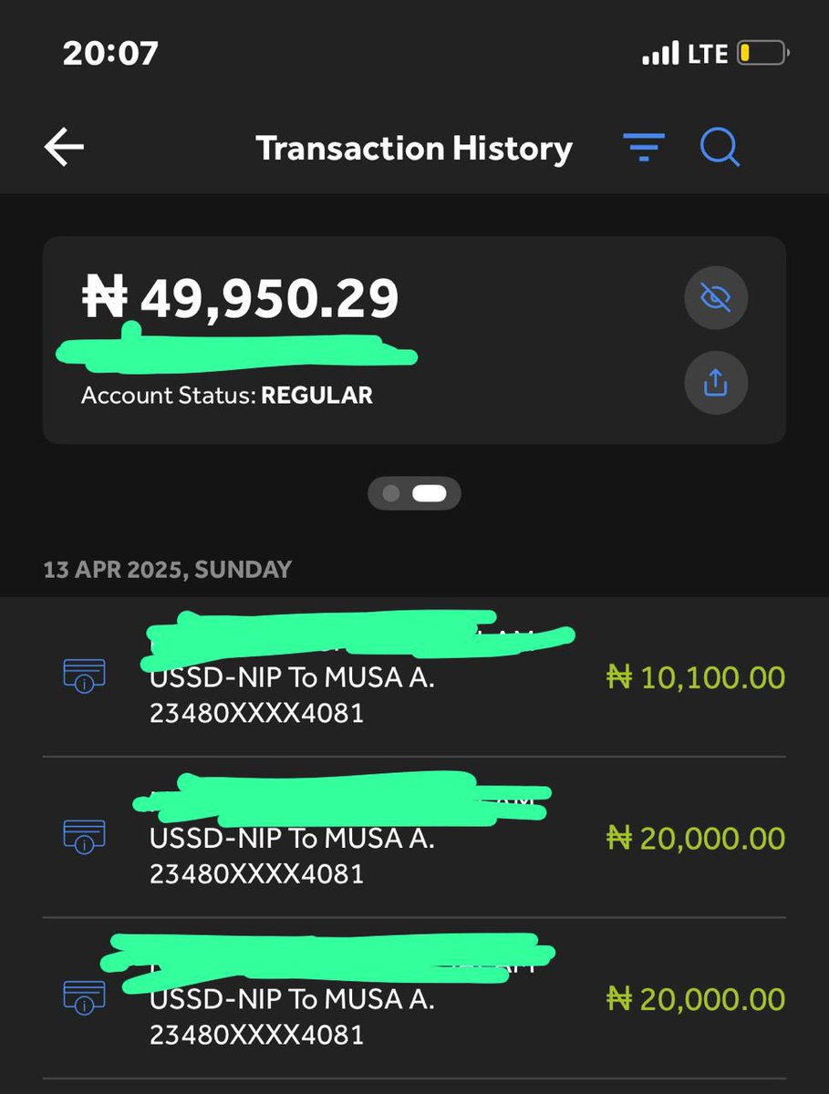 Its_Muser's tweet photo. @myaccessbank what is wrong with you people because I don’t understand and I need explanation, how would I credit my account with #50100 and I would be having a balance of #49950, what sort of rubbish is that. This has been happening for long but I can’t take it anymore. https://t.co/dO0xn7sRAA