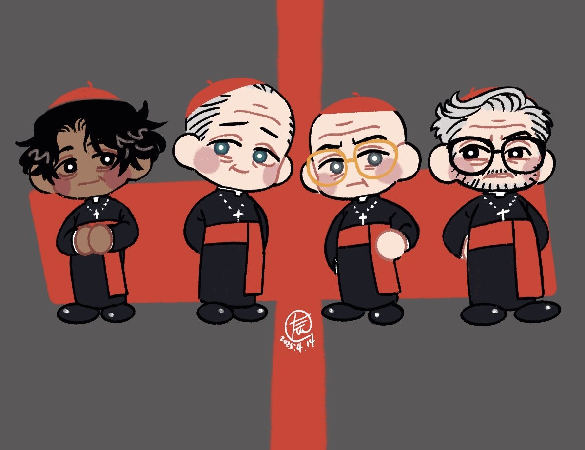 禁慾老男人們⋯

#Conclave #秘密會議