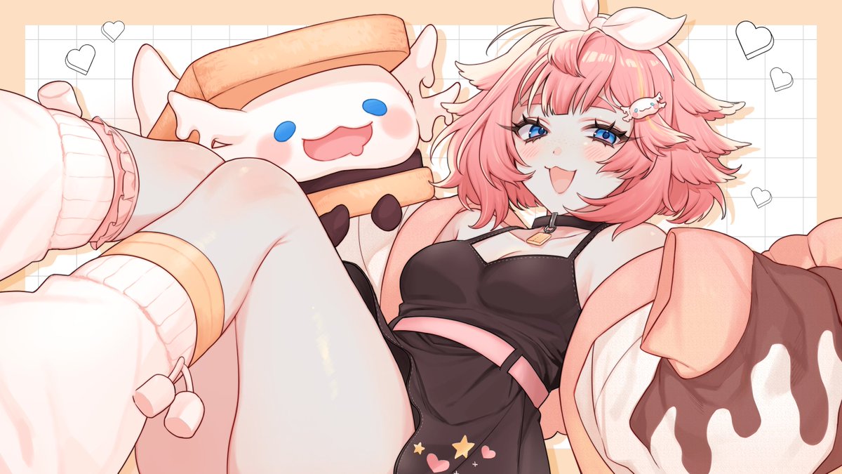 Ressniee's tweet image. Hello there my little Puffy Pal! 🩷
My name is Ressnie!
A Fika Axolotl, here to spread laughter and chaos while trying not to set anything OR anyone on fire!!
Twitch: twitch.tv/ressnie
Art-tag: #ressillust
Would you share your sweets with me? 🥺👉👈