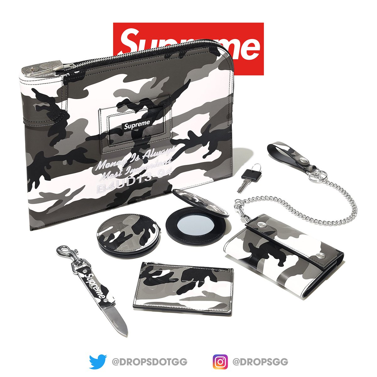 Supreme Leather Goods 💼 This week, Supreme will release various