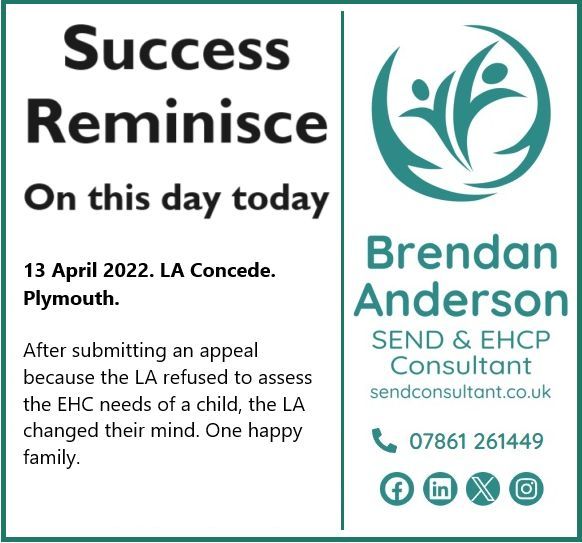SEND & EHCP Consultant. Brendan Anderson (@sendconsultant) on Twitter photo Need help with the #SEND & #EHCP process?
💻sendconsultant.co.uk
📧 brendan.anderson@sendconsultant.co.uk
🖐Free community support: buff.ly/3ysR0LS
#senmum #sendadvocate #senparent Need help with the #SEND & #EHCP process?
💻sendconsultant.co.uk
📧 brendan.anderson@sendconsultant.co.uk
🖐Free community support: buff.ly/3ysR0LS
#senmum #sendadvocate #senparent