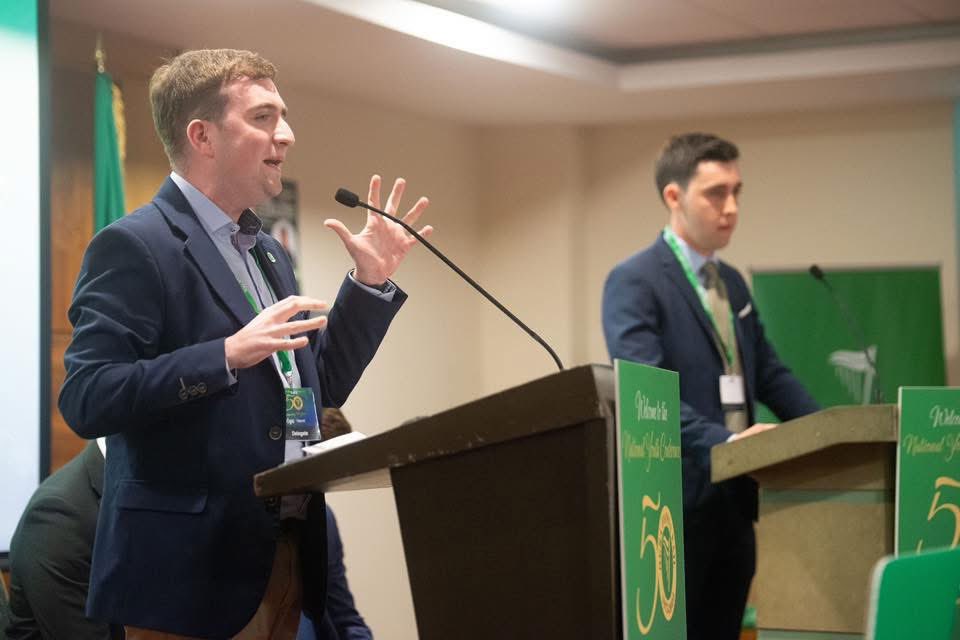 pcawley20ff's tweet photo. Honoured to be elected International Officer at this weekends @OgraFiannaFail National Youth Conference on to the @fiannafailparty National Executive.

#JoinÓgra #EuropeMatters https://t.co/cctp93lB0D