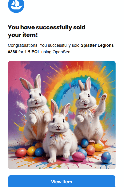 BarkCanvasNFT's tweet image. 🥳SOLD 🔥🛍️

WoWWW !!! The first ‼️#EasterNFT copy from #SplatterLegions was sold, to the Pink Queen !!! 🥳🥳🥳🥳🙏🙏🙏🙏

Thank you so much @Pinkdiamondmeta !!! You are such a huge supporter to both W&amp;amp;F and SL and an amazing friend !!! ❤️❤️❤️❤️❤️❤️❤️❤️

Check out her really