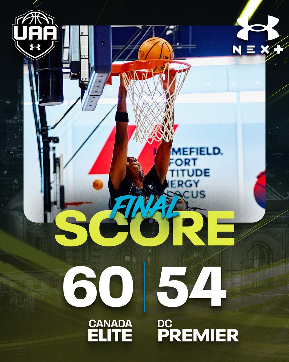 <a href="/Canada_Elite/">Canada Elite</a> finishing out the weekend w/ a W! 🙌 #uanext