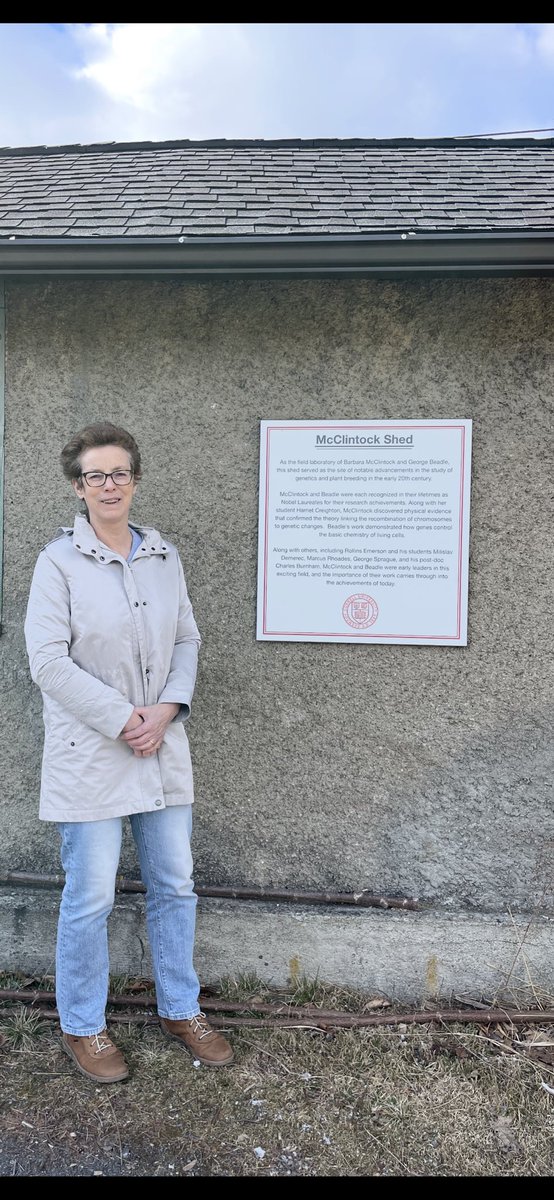 It was a great honour to give the Barbara McClintock lecture at Cornell this week