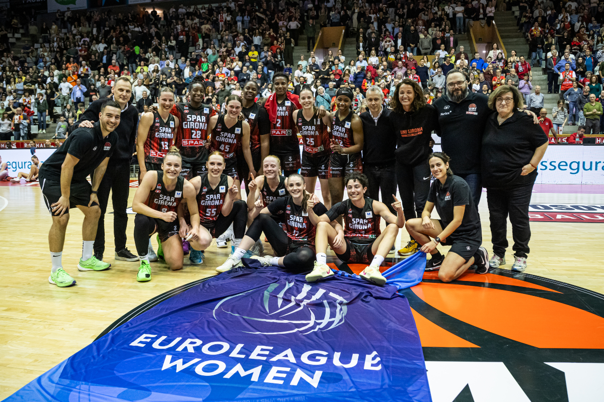 unigirona's tweet image. Equipàs d&apos; @EuroLeagueWomen ❤️