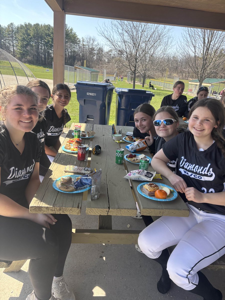 Great start to the spring season..two wins and a tie. So proud to be a part of this team! #WascoProud 🥎💎💙