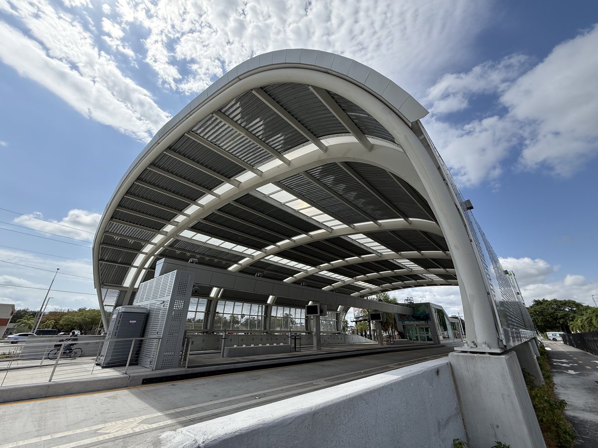 South Dade TransitWay’s close proximity to the development is being highlighted as beneficial to future residents with BRT service set to launch this summer. Can we consider this a transit-oriented community with busy US 1 standing between?