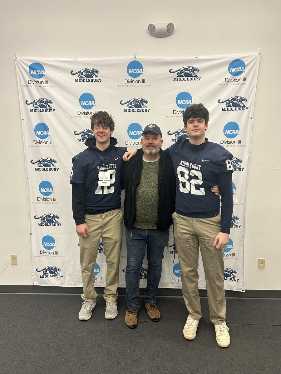 AndrewBudrow's tweet photo. Thank you @MiddFootball for hosting a great Junior Day. Had a great time talking to @MiddFBMandigo and @MiddCoachCaputi 

@StJohnsPrepFB https://t.co/418Dz1ZzwA
