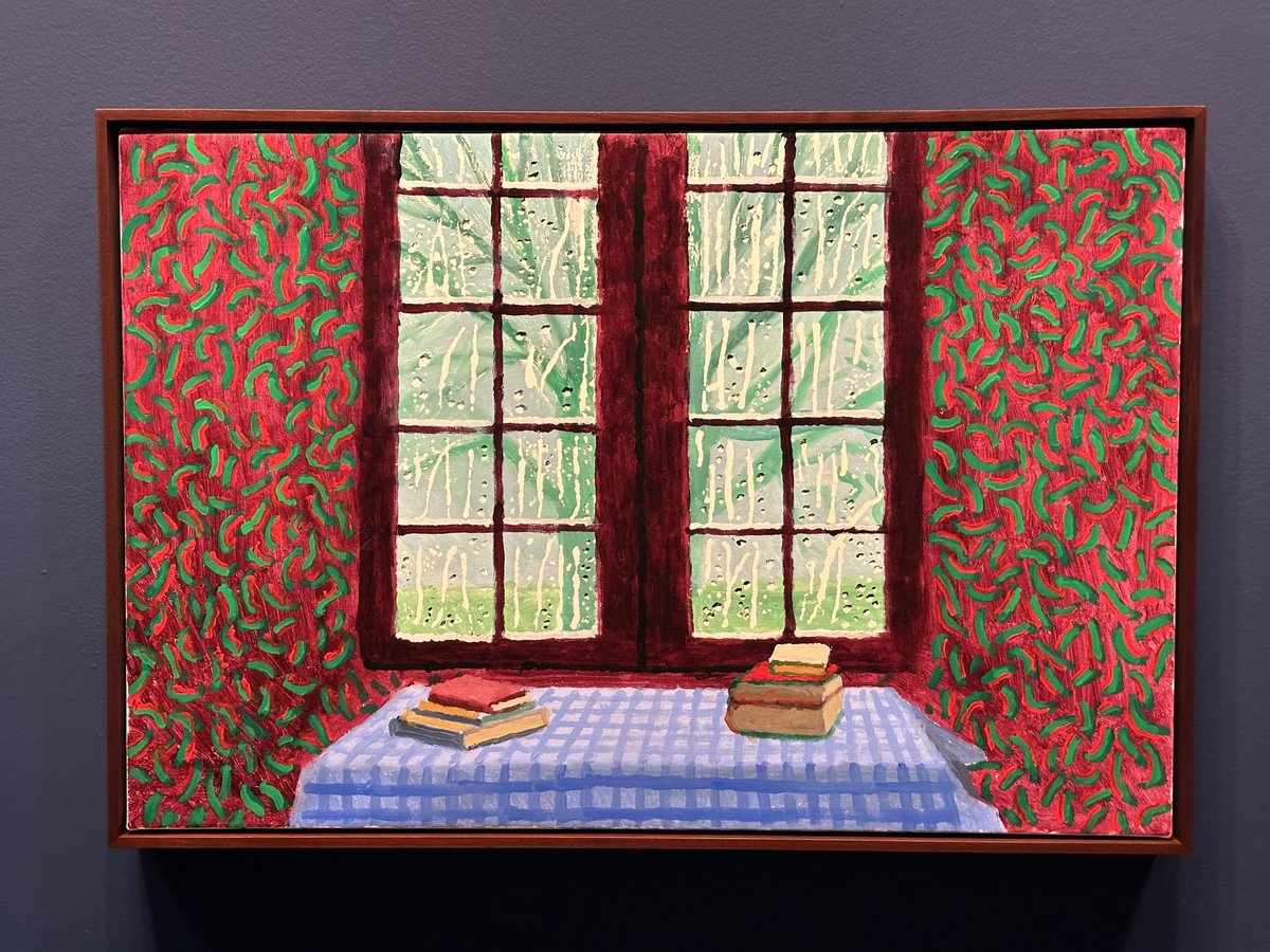 HLeGuennec's tweet photo. Courez voir l’admirable exposition David Hockney 25 à la ⁦@FondationLV⁩ à Paris ! La qualité des œuvres sélectionnées et la scénographie très soignée font de cet événement une réussite totale. À consommer sans modération ! https://t.co/84Rpav5Eem