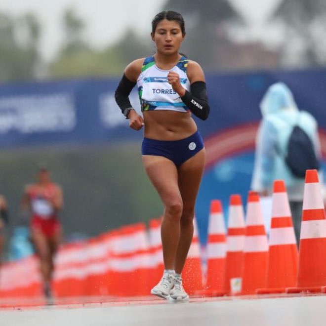 ¡Histórico! 🇪🇨 Paula Torres Sarango, marchista cuencana, se corona campeona en Rio Maior, Portugal, superando a la doble campeona mundial Kimberly García. ¡Ecuador en lo más alto! 🏆
¡🇪🇨Cuenca con 2 medallas en Portugal!