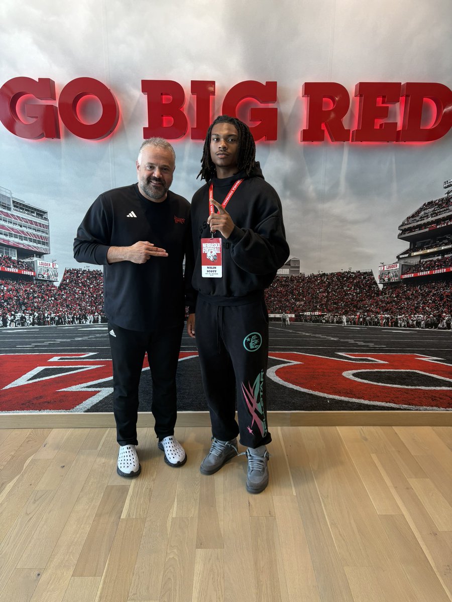 NalinScott's tweet image. Had a great time in Lincoln!! Appreciate all the hospitality and Can’t wait to get back up @D_shorts6 @CoachMattRhule @s_kwilli32 @CoachReid99 @McEachernRecrui @McEachernFtball
