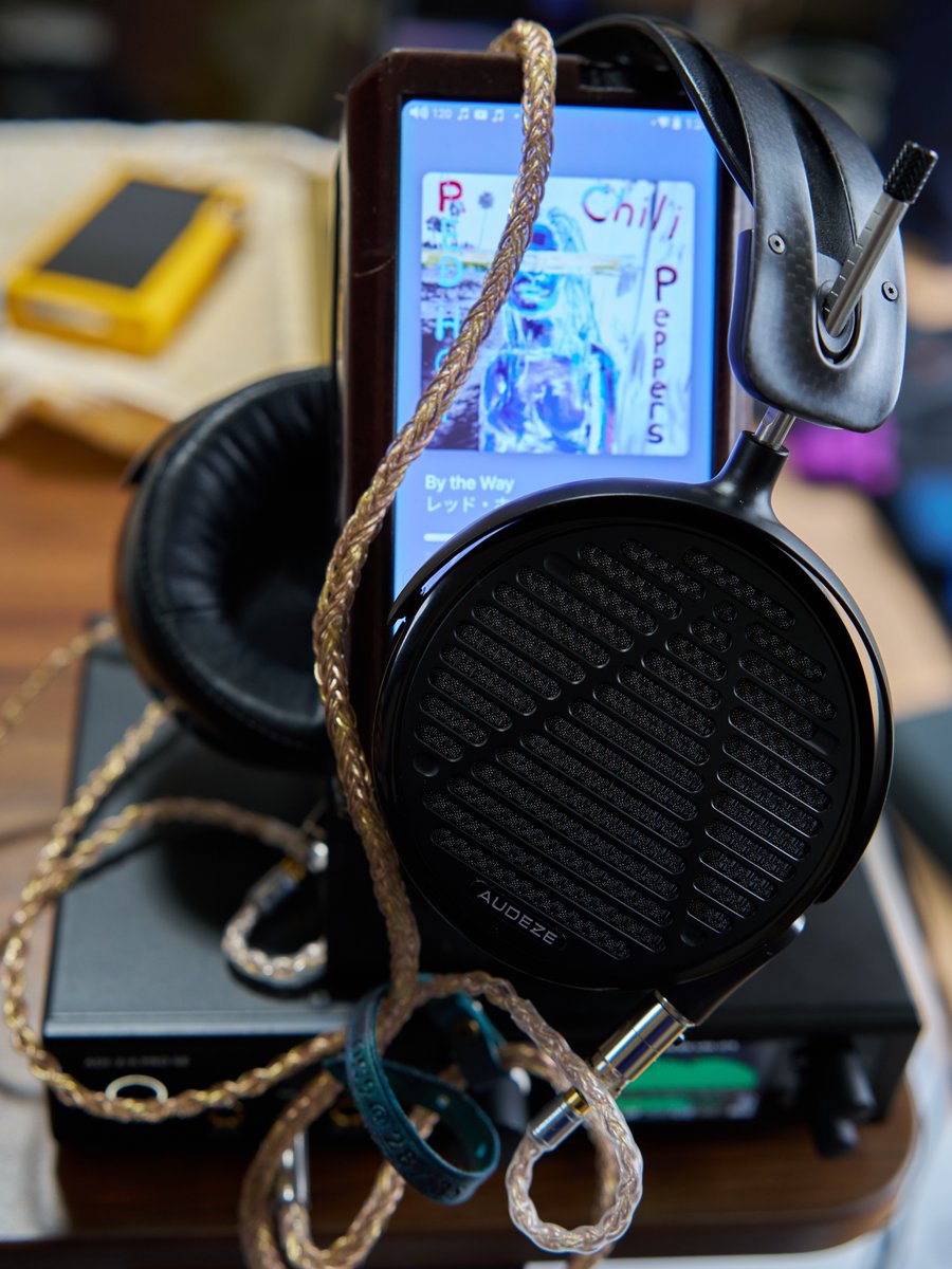 contaprism's tweet image. ようやくLCD-5のケーブルが決まりそう😆
#SympathieWorks #OS9 #Audeze #LCD5