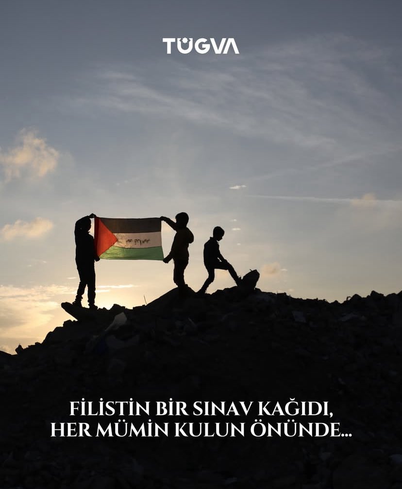 Filistin bir sınav kağıdı,
Her mümin kulun önünde...

| Cahit Zarifoğlu