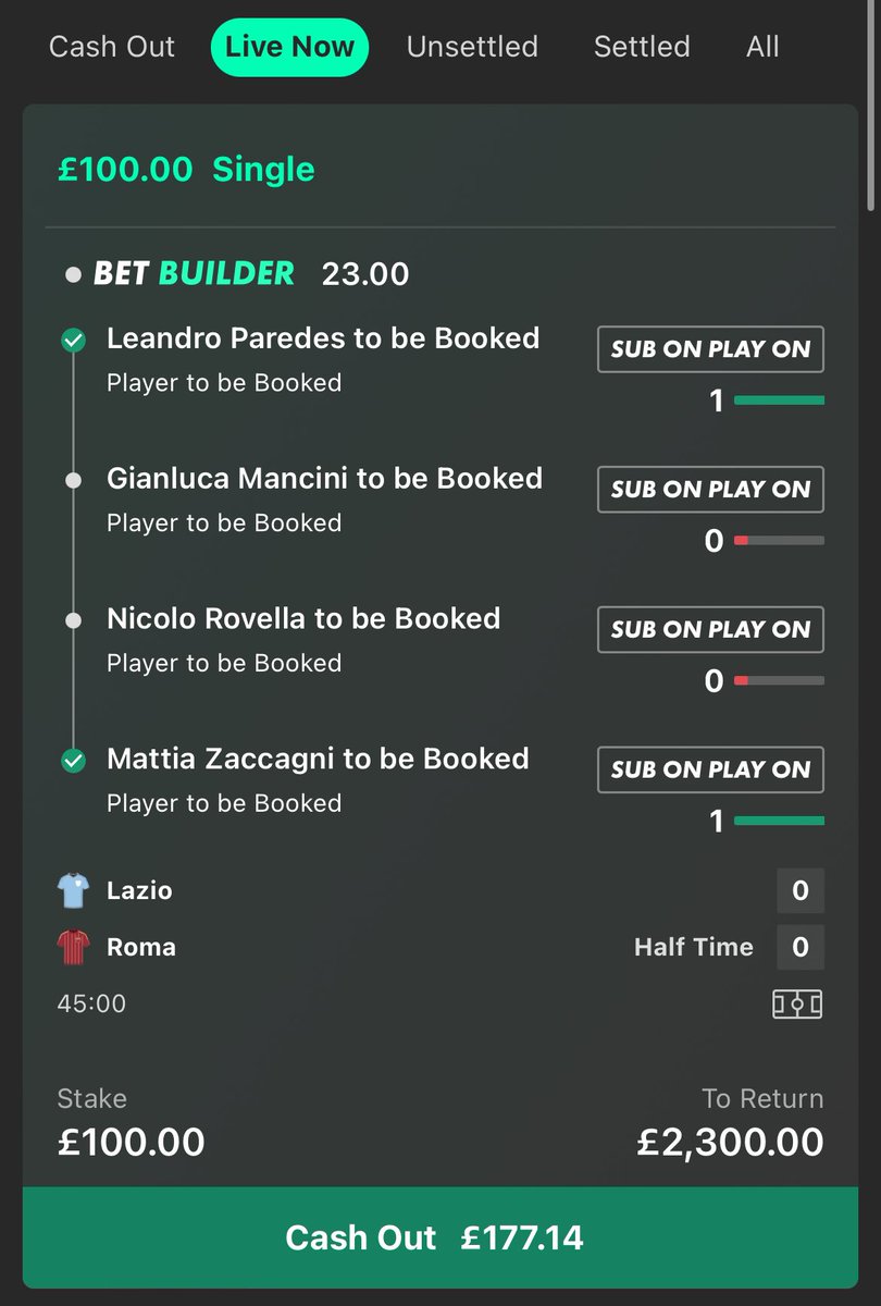 jk720031's tweet image. My cash is £177 to win £2k🫨

Both Mancini and Rovella have already committed one foul each so this has a massive chance of hitting✅

Will giveaway £300 to someone who likes this tweet if it cashes❤️