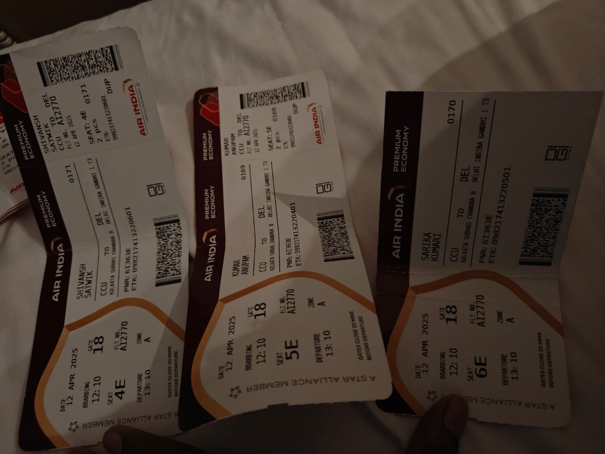 anupamkumar7's tweet photo. @airindia I travelled from Kolkata to chandigarh. I boarded two bag at kolkata airport but I didn't recieved my luggage at Chandigarh airport. Air india luggage team told me that your bag is missing. Kindly send my luggage. I am in deep trouble. Kindly provide my luggage.PIR- IXCAI14798 https://t.co/Ved65NJMgr