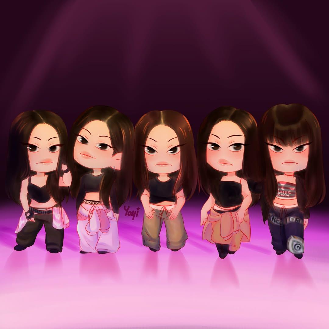 TheBasementOfY1's tweet image. ~☆MEOVV

#MEOVV #THEBLACKLABEL #YG #KPOP #MEOVVFANART #FANART