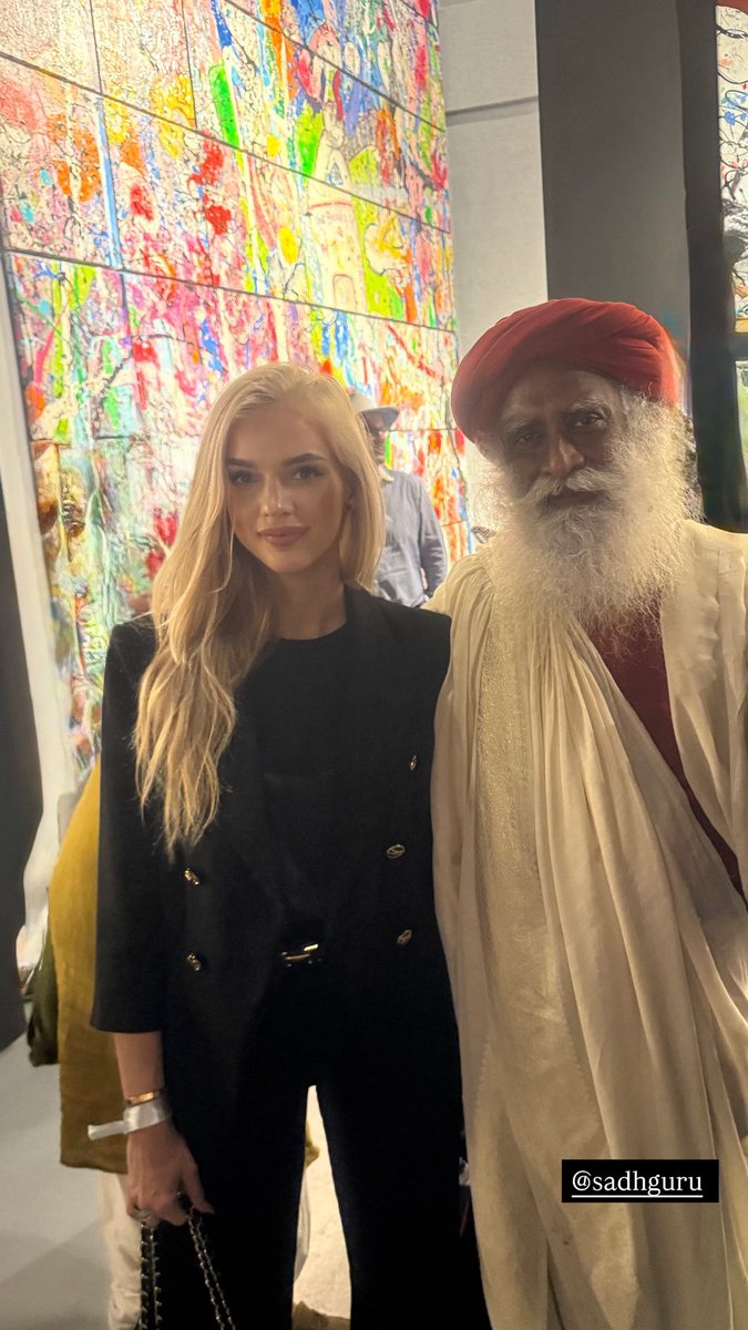 kornelijalaura's tweet photo. Incredible opportunity to meet @SadhguruJV https://t.co/7OeAVJ8Cz2