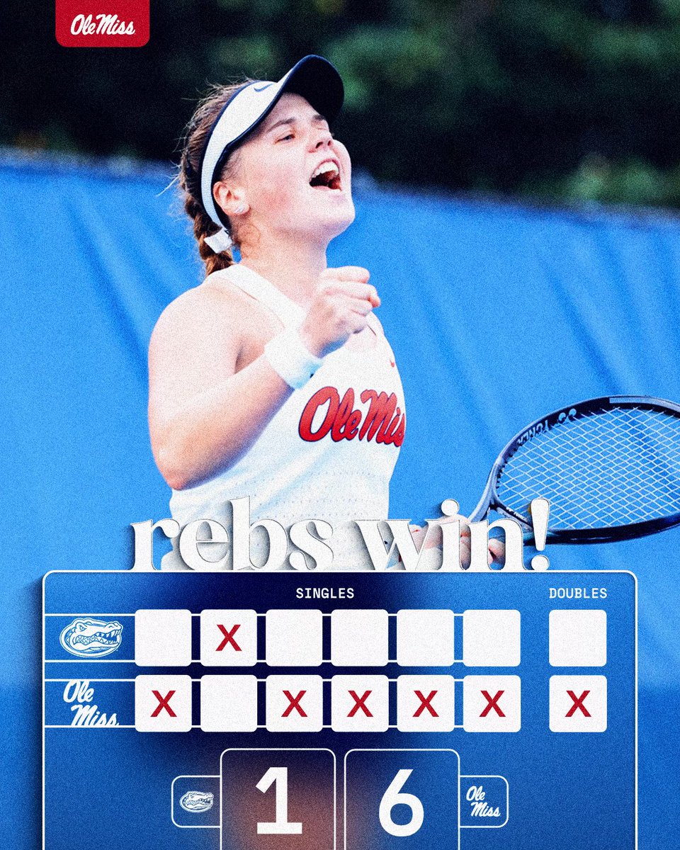 OleMissWTennis's tweet photo. Didn’t back down. 🤫 https://t.co/M8oYWwlx0J