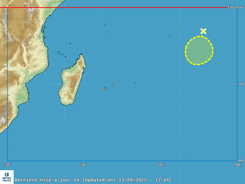 LimWeather's tweet photo. <40% chance of #Cyclone in 5 days in SWIO heading WSW Hopefully this remains out to sea tho #Mauritius,#Rodrigues,#Reunion,#France,N #Madagascar interests should monitor its progress closely #Wxx #WxTwitter #CycloneKanto #Kanto #Invest99S #99S #TropicsWx https://t.co/SxhdR00jBC