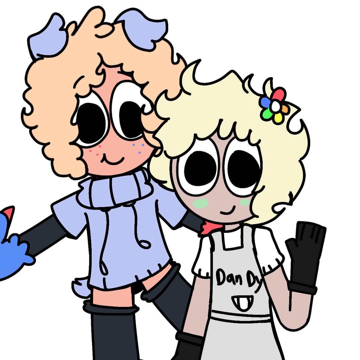 Hmmmm329751's tweet photo. Yall don't even know the definition of rare pair
#dandysworld #GoobDandysworld #GoobXDandy #DandyXGoob #dandysworldfanart #Digitalart #rarepair #gay #otp #DwFanart https://t.co/ElItj2NseI