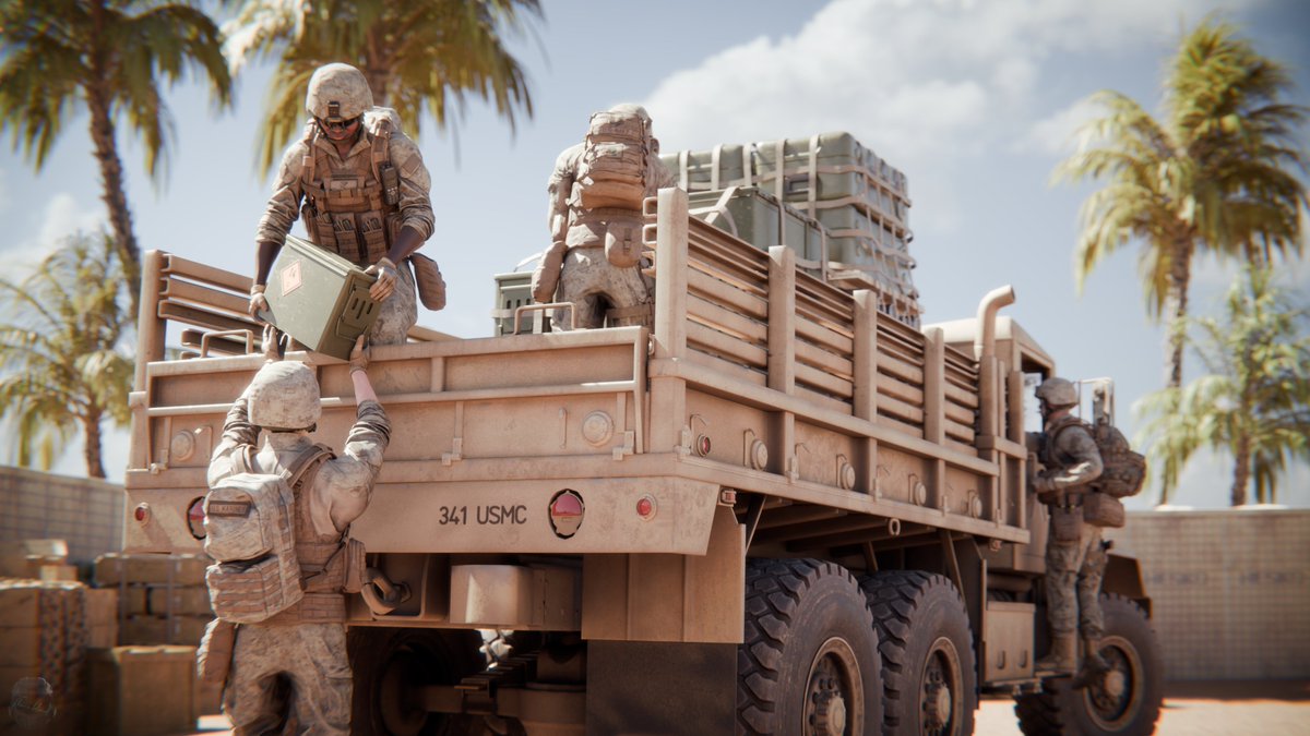 Thoro_blend's tweet image. "Logistics" - made in blender 4.3
#Squad #SquadCinemaGroup #joinsquad #USMC