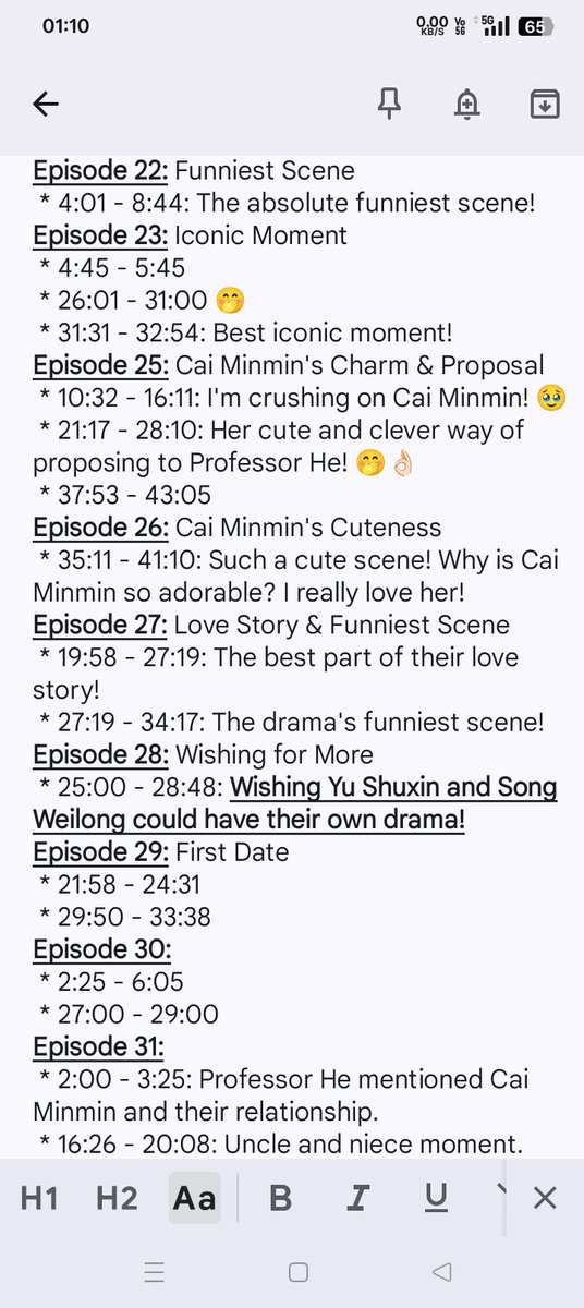 Jihyun2595's tweet photo. Want to easily find all of Yu Shuxin's (Cai Minmin) scenes in "Find Yourself"? I've put together a list of episode numbers and exact timings for your viewing pleasure!👌🏻😅 Enjoy!👍 
#YuShuxin https://t.co/mDGeBFOJpL