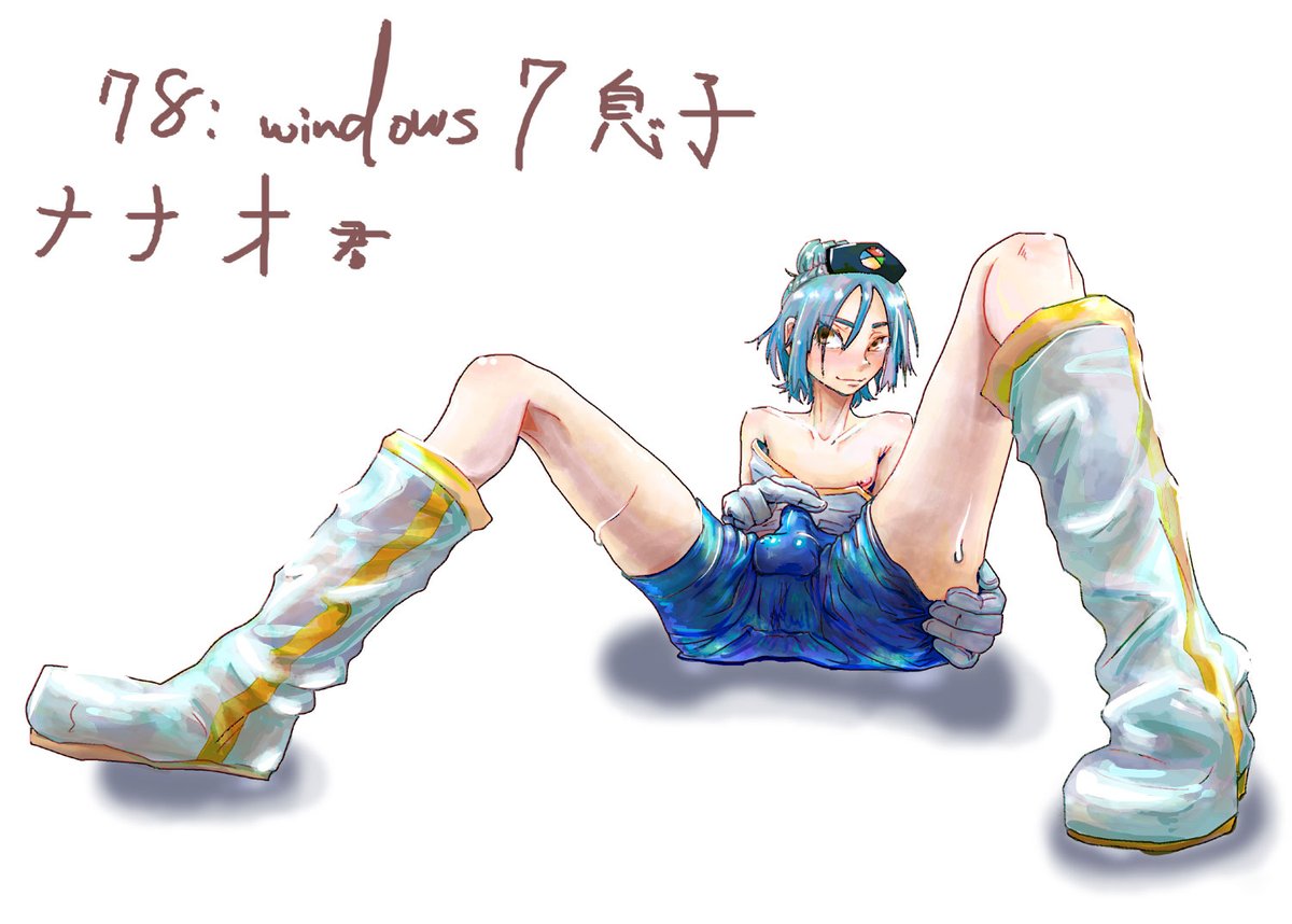 hotojinjya's tweet image. ランダムで描く奴は楽しかっただすな　#OS娘