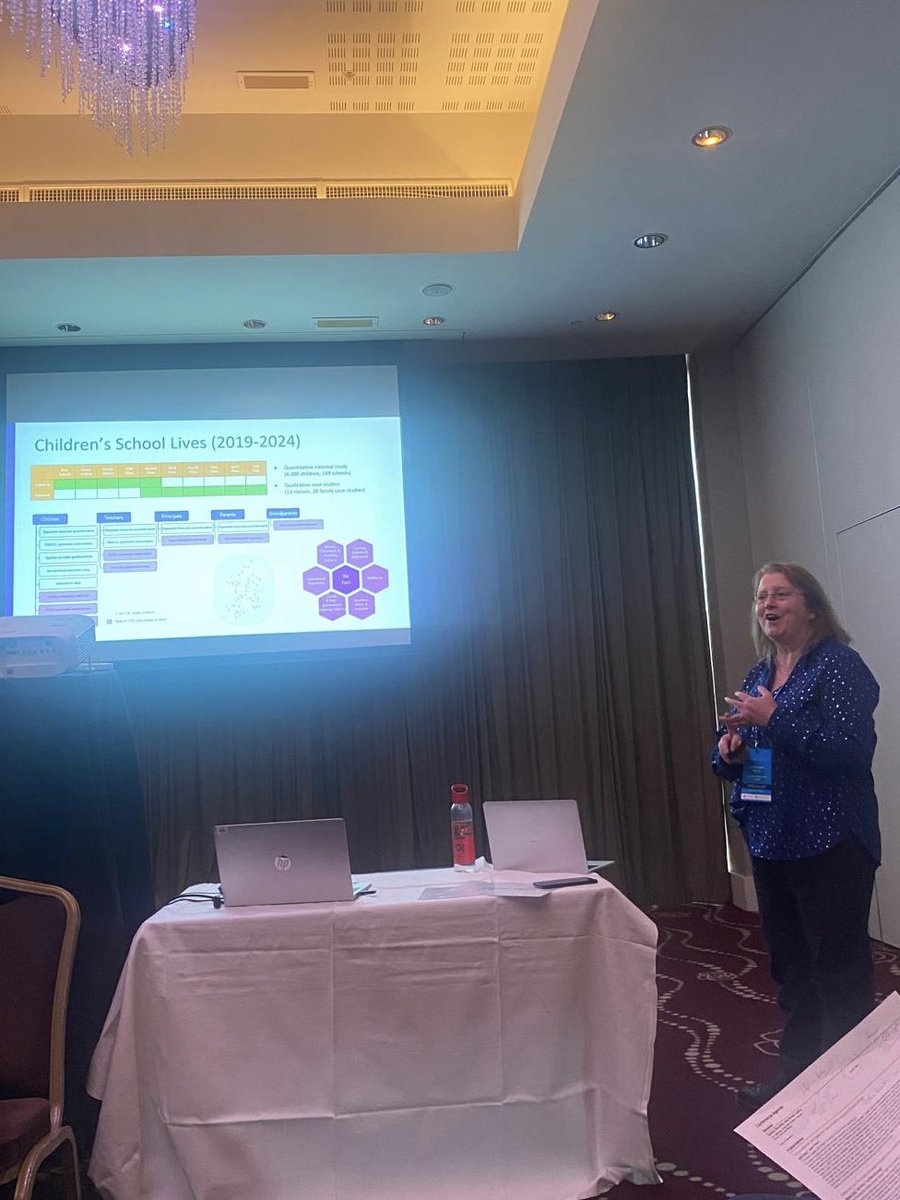 CSLstudyUCD's tweet photo. Wonderful presentation by Dr Barbara Moore @Barbara05830084 at ESAI Conference 2025 @esai_irl 

Barbara’s paper draws on #CSLstudy data to explore children un/doing of gender in primary schools 

@NCCAie @ucddublin #edchatie https://t.co/gJQMHSDaWS