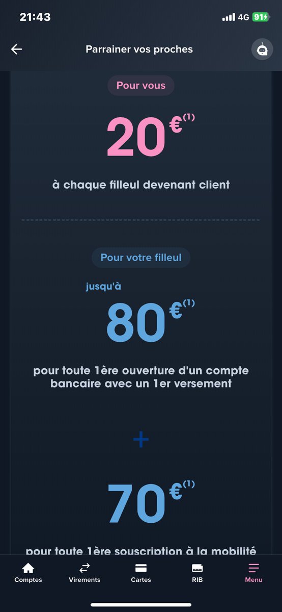 planetudiannt's tweet photo. si vous avez besoin d'argent, y'a +100€ à se faire sur boursobank avec code : TATO6453 🙏 c'est bénéf comme seconde banque et ça vous fait de l'argent gratuit #bourse #crous #skin #valorant #gentlemates #kcorp #sous #negatif #paypal #virement #loyer #plan #etudiant #concours https://t.co/g0S0ZxtXQ1