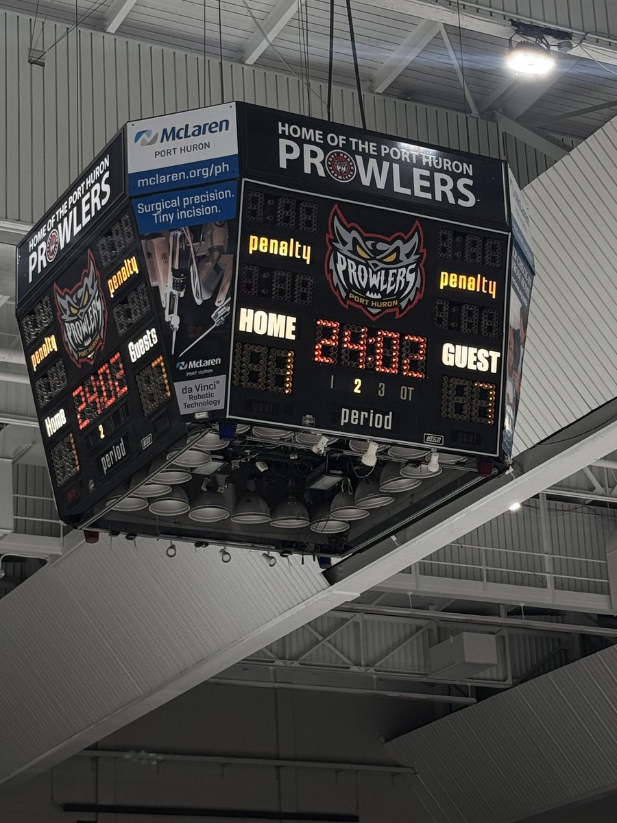 Start of the second period at the 1-7 Red Wings Alumni — the legends aren’t done yet!