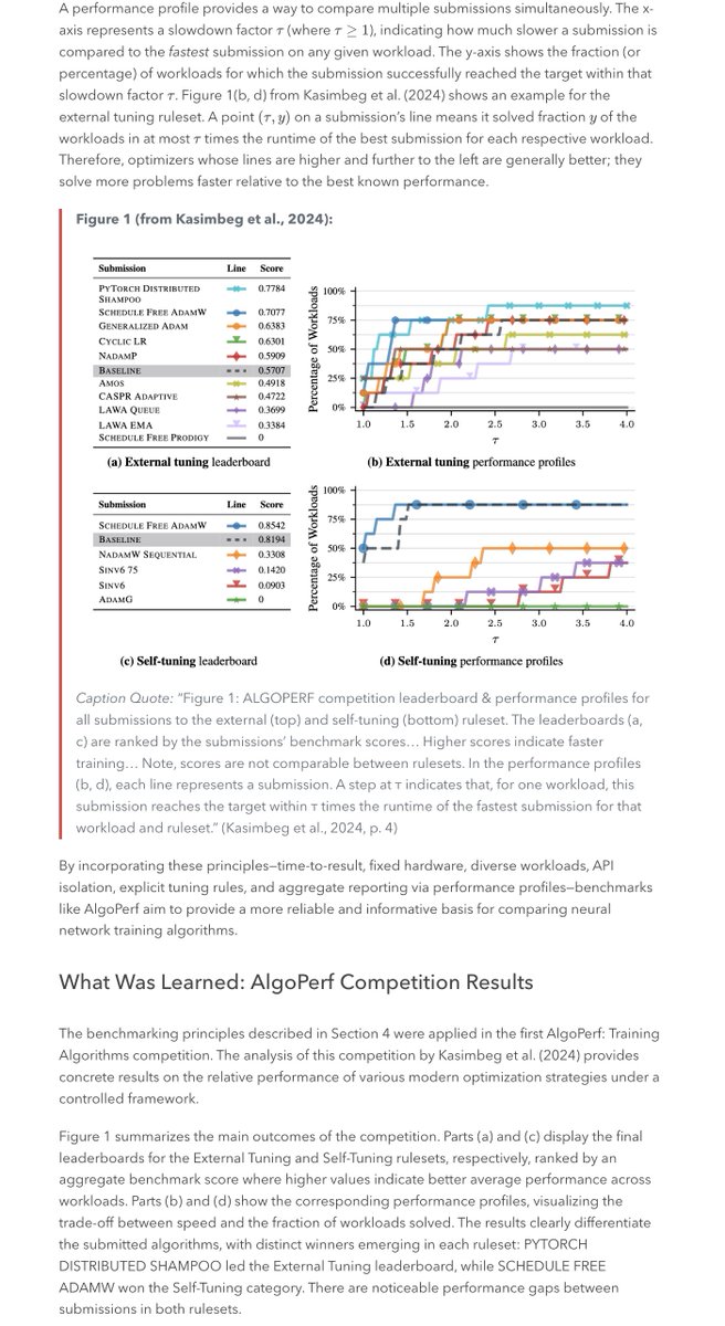 Lecture 11: benchmarking optimizers
1.  the problem: comparing optimizers (sgd, adam, etc.) in deep learning is tricky.
2.  challenge 1: defining "speed". curves cross, so use time-to-result.
3.  challenge 2: hyperparameter tuning trap. protocol matters more than algo? (choi et