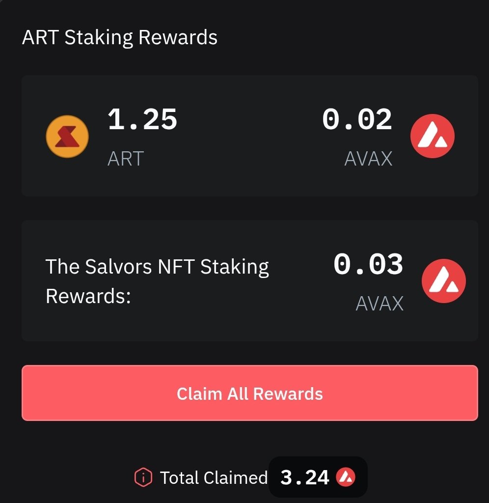 vicdelarge's tweet photo. Not much but always winning with @salvor_io 
#SalvorStaking https://t.co/mvisjfFtmj