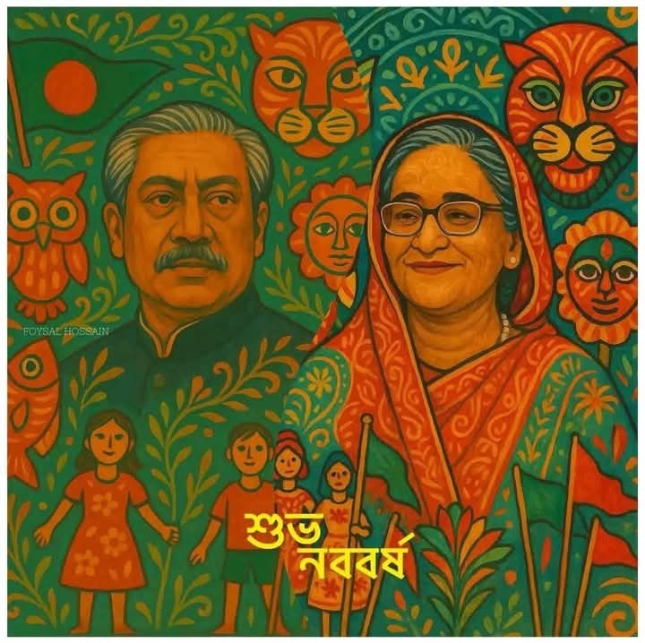 "শুভ নববর্ষ ১৪৩২" 
নববর্ষ আপনার ও আপনার পরিবারে বয়ে আনুক অনাবিল সুখ, শান্তি ও সমৃদ্ধি। সকলকে বাংলা নববর্ষের শুভেচ্ছা ও অভিনন্দন।