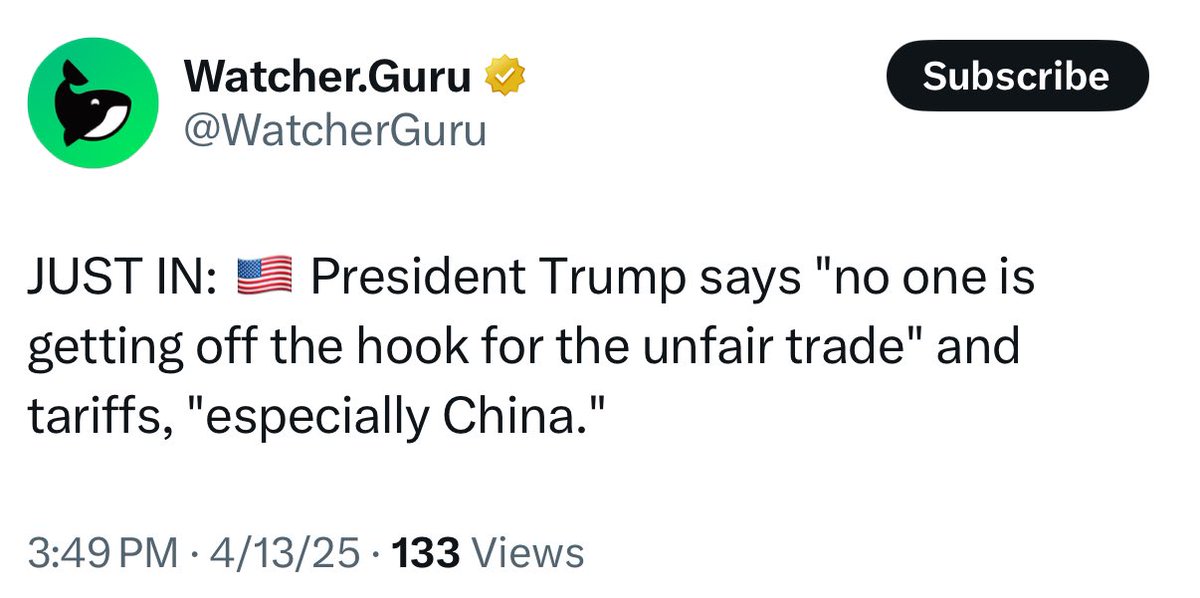 Trump is serious about tariffs