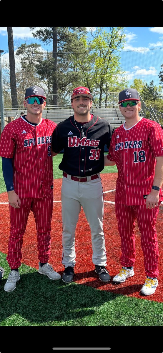 SJP Baseball (@sjp_baseball) on Twitter photo This weekend <a href="/SpiderBaseball/">Richmond Baseball</a> hosted <a href="/UMassBaseball/">UMass Baseball</a> in a three game series where <a href="/DJ_Pacheco7/">DJ Pacheco</a> SJP 21’ and <a href="/BrienBrady/">Brady O’Brien</a> SJP 20’ both playing for URichmond got to compete against their former teammate <a href="/sbelliveau24/">Sam Belliveau</a> SJP 21’ playing for UMass Amherst 🦅🦅🦅 #AlwaysAnEagle #PF3 This weekend <a href="/SpiderBaseball/">Richmond Baseball</a> hosted <a href="/UMassBaseball/">UMass Baseball</a> in a three game series where <a href="/DJ_Pacheco7/">DJ Pacheco</a> SJP 21’ and <a href="/BrienBrady/">Brady O’Brien</a> SJP 20’ both playing for URichmond got to compete against their former teammate <a href="/sbelliveau24/">Sam Belliveau</a> SJP 21’ playing for UMass Amherst 🦅🦅🦅 #AlwaysAnEagle #PF3