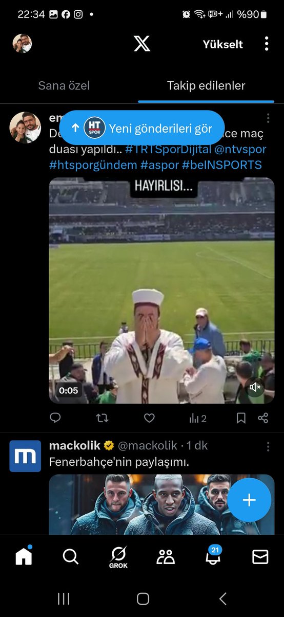 emreeymir's tweet photo. Denizlispor maçı başlamadan önce maç duası yapıldı https://t.co/lvv6UWRqs2