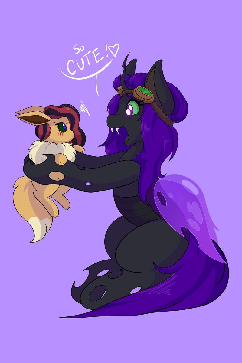 Commission for <a href="/SCPFanboy/">Jimli Wolfe #Pokemon</a> 💜💚💙

#mlp #mlpoc #mlpocart #pokemon