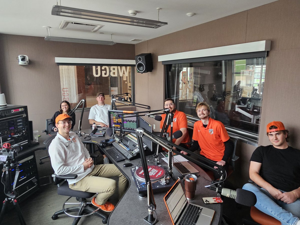 Falcon Media Sports Network (@bg_fmsn) on Twitter photo Finn Hogan and Jaden Frigerio are here in studio!
Tune into WBGU 88.1 FM from 4-6 p.m., as we will be discussing #TheZiggys, <a href="/BGSU_Athletics/">BGSU Athletics</a>' awards show 🏆 Finn Hogan and Jaden Frigerio are here in studio!
Tune into WBGU 88.1 FM from 4-6 p.m., as we will be discussing #TheZiggys, <a href="/BGSU_Athletics/">BGSU Athletics</a>' awards show 🏆