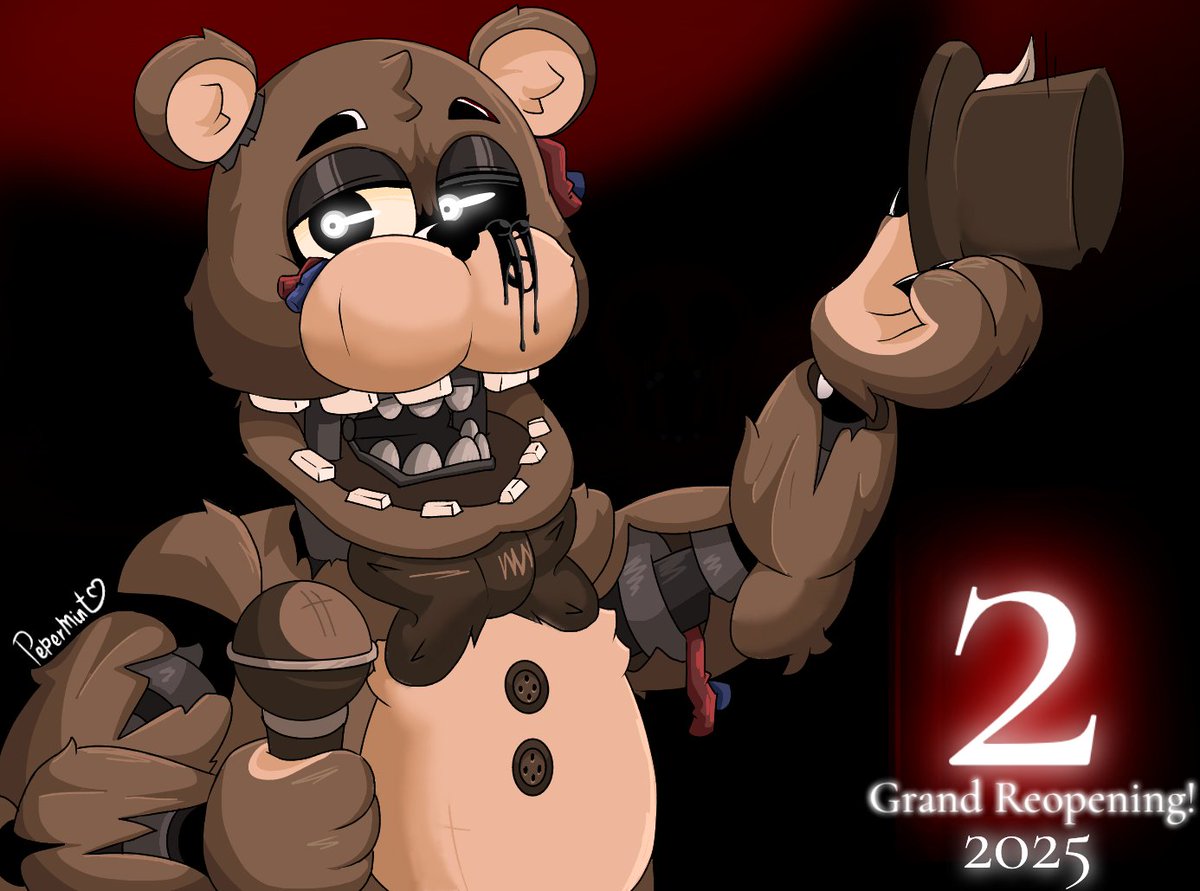 Fnaf 2 "Grand Reopening" teaser recreated

#FNAF #fanart