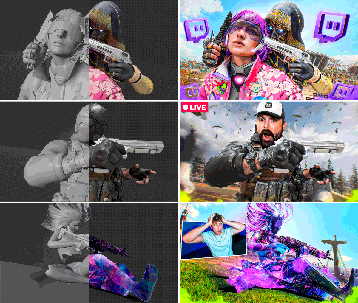 Kruzt_'s tweet image. Before and after CoD thumbnails!✍️

Any support is appreciated!