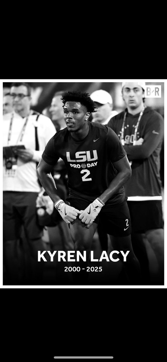 Former LSU wide receiver Kyren Lacy has passed away at the age of 24